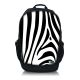 Sleevy 15.6 inch laptop rugzak zebra