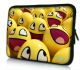 Laptophoes 13 inch gele smileys Sleevy