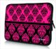 Laptophoes 13,3 inch roze patroon chique