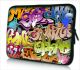 Laptophoes 15,6 inch graffiti kleurrijk - Sleevy