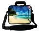 Sleevy 15.6 inch laptoptas tropisch eiland