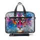 Laptoptas 17,3 inch / schoudertas tijger artistiek - Sleevy
