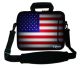 Sleevy 17,3 inch laptophoes USA vlag