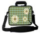 Sleevy 17.3 inch laptoptas creatief bloemen patroon