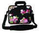 Sleevy 17,3 inch laptoptas gekleurde bloemen