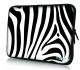 Sleevy 17” laptophoes zebra          