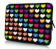 Sleevy 10” netbookhoes hartjes          