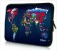 Hoes 9,7 inch iPad/tablet artistieke wereldkaart