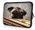 laptophoes 10.1 inch grappig hondje Sleevy 
