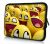 Laptophoes 13 inch gele smileys Sleevy