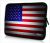 laptophoes 13.3 inch USA vlag Sleevy