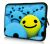 laptophoes 14 inch gele smiley Sleevy