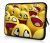 laptophoes 14 inch gele smileys sleevy 