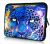 Laptophoes 15,6 inch panter blauw paars design - Sleevy