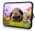 Sleevy 15,6 inch laptophoes lief hondje
