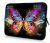 laptophoes 17.3 inch gekleurde vlinder Sleevy 