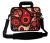 laptoptas 17 inch rood patronen design Sleevy