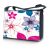 17,3 inch laptoptas fleurige bloemen Sleevy