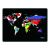 Muismat wereldkaart en vlaggen - Sleevy