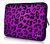 Tablet hoes / laptophoes 10,1 inch panterprint paars - Sleevy